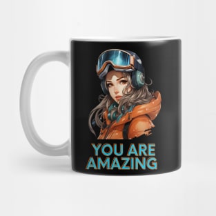 Amazing Winter Girl Mug